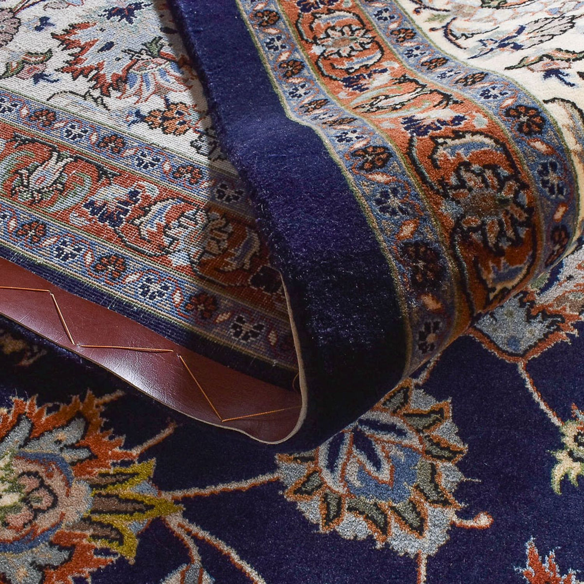 Persisk matta - Classic - 387 x 290 cm - mörkblå