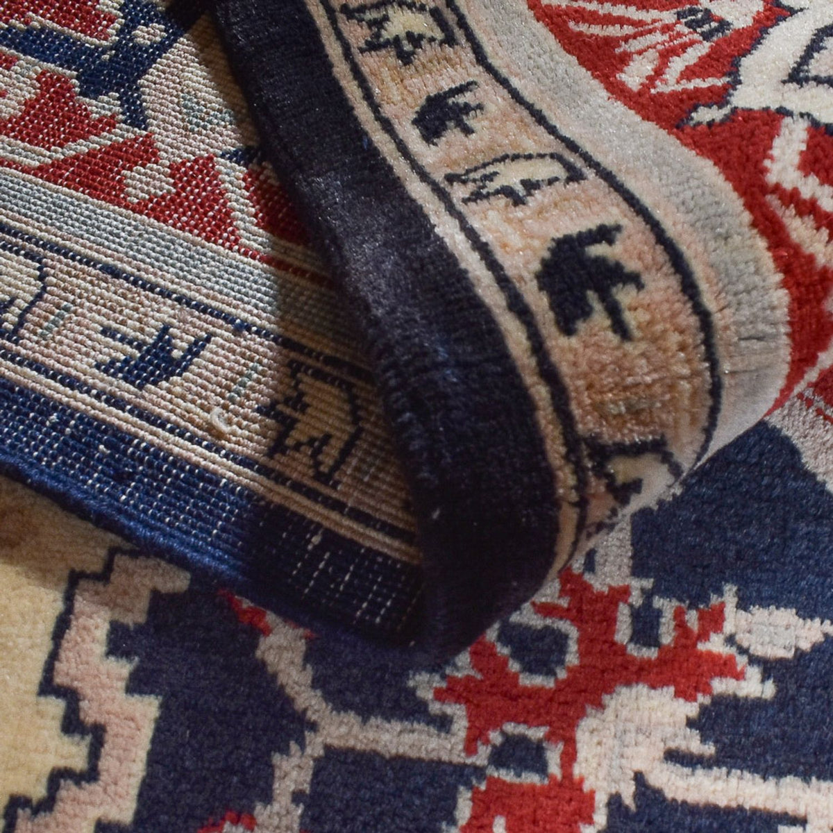 Persisk matta - Nomadic - 365 x 270 cm - mörkblå