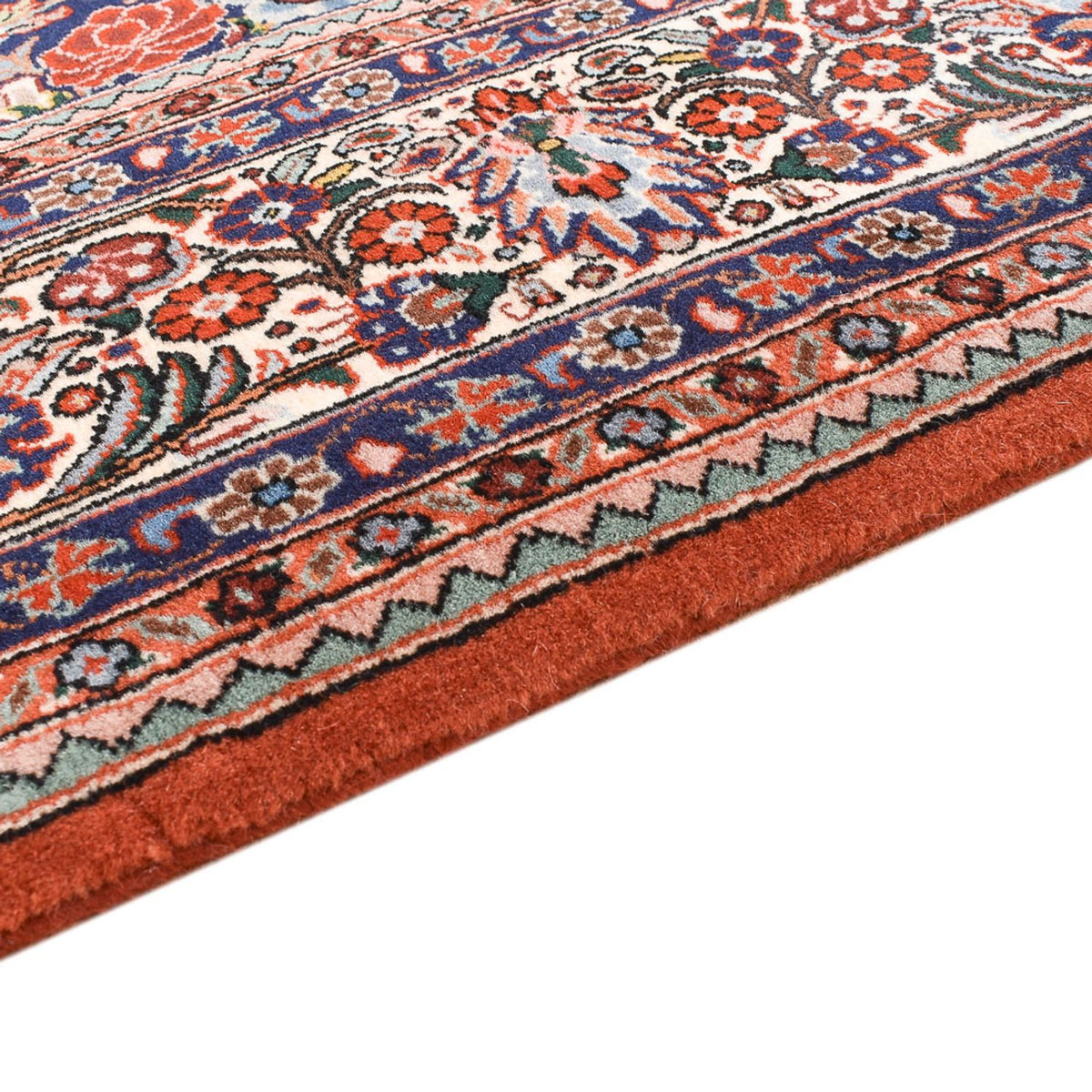 Persisk matta - Bijar - 251 x 152 cm - mörkblå