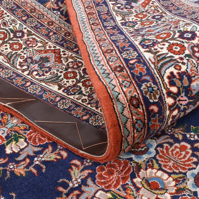 Persisk matta - Bijar - 251 x 152 cm - mörkblå