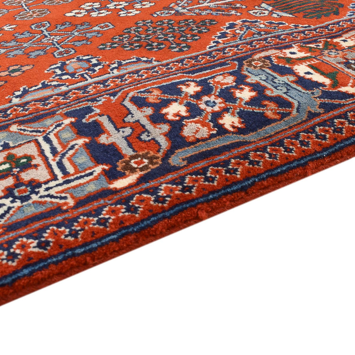 Persisk matta - Nomadic - 200 x 131 cm - röd