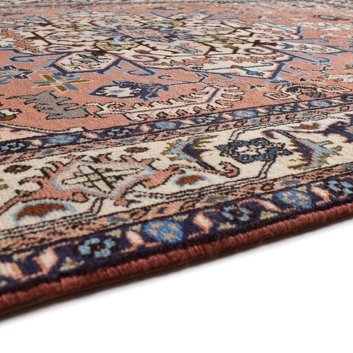 Persisk matta - Nomadic - 209 x 143 cm - ljusröd