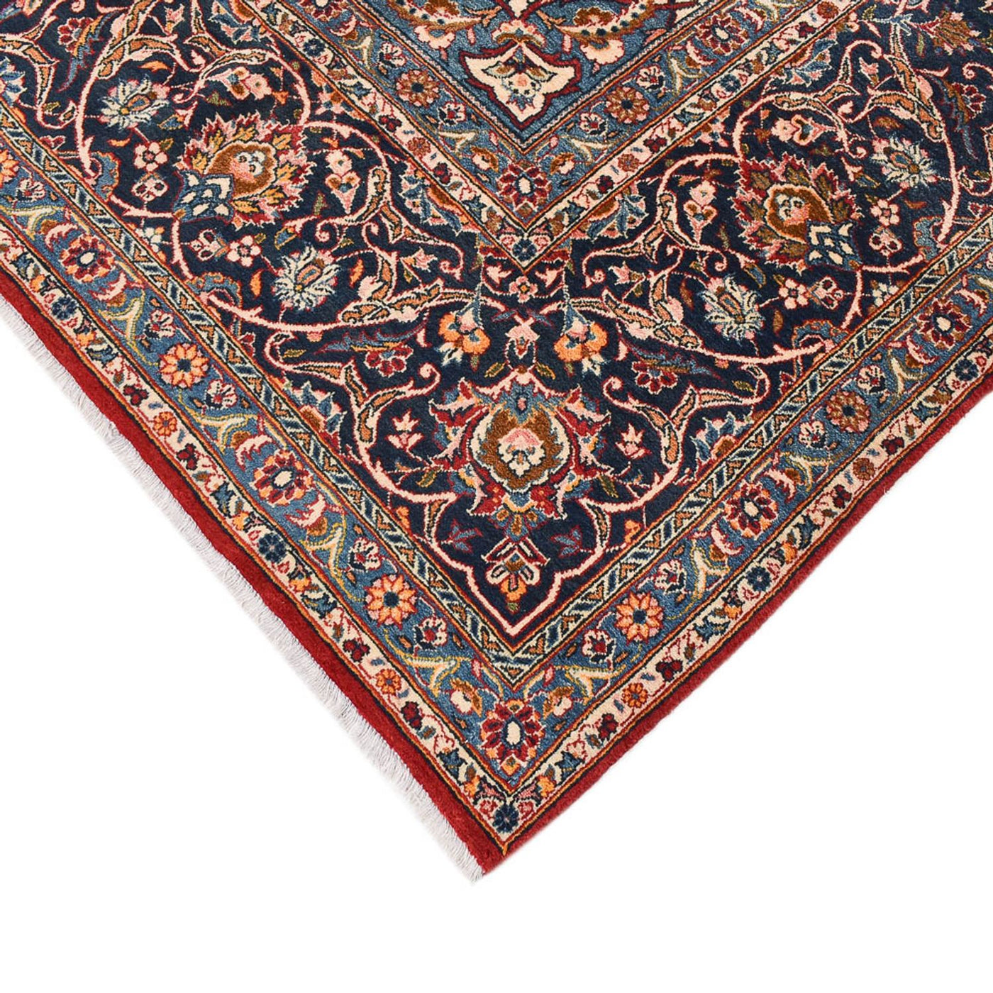 Persiska mattor - Keshan - Kungliga - 437 x 318 cm - röd