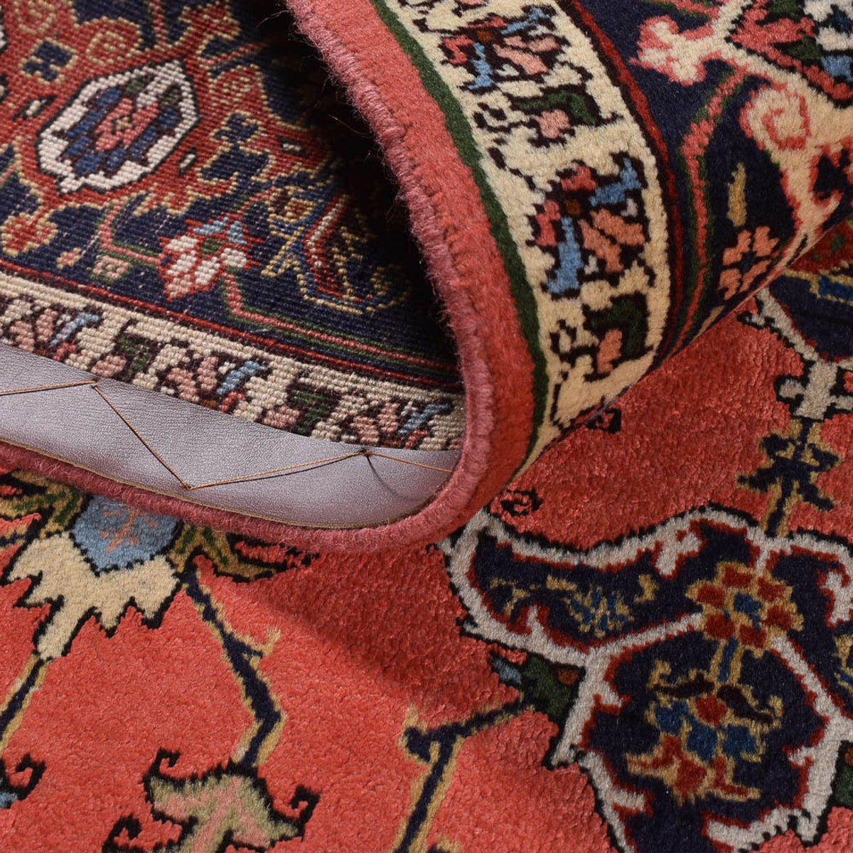 Persisk matta - Nomadic - 198 x 138 cm - ljusröd