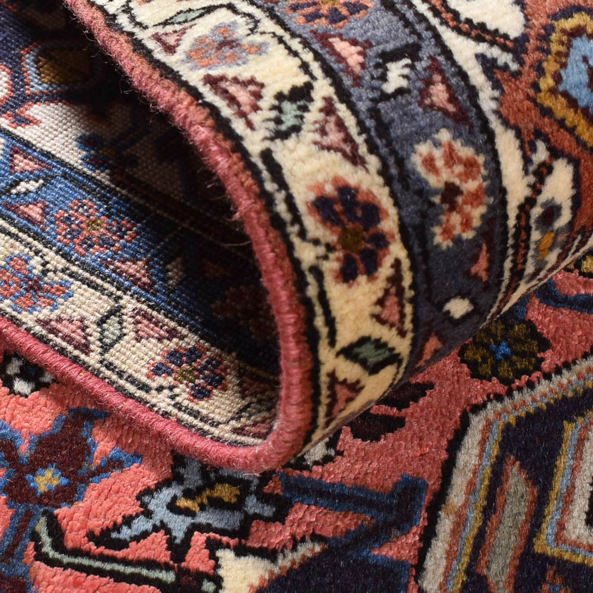 Persisk matta - Nomadic - 206 x 138 cm - ljusröd