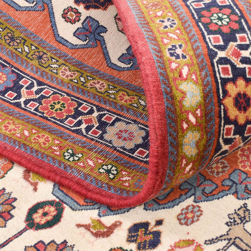 Gabbeh-matta - Kashkuli Persiska - 194 x 130 cm - flerfärgad