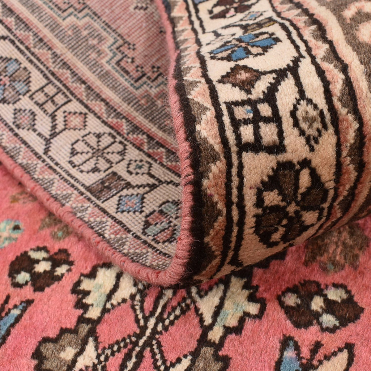 Runner Persisk matta - Nomadic - 291 x 78 cm - ljusröd