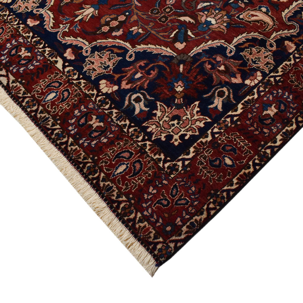 Persisk matta - Nomadic - 318 x 206 cm - rött vin