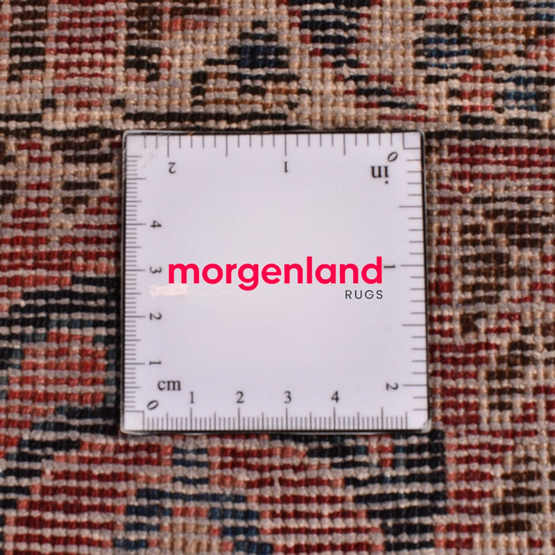 Persisk matta - Nomadic - 318 x 206 cm - rött vin