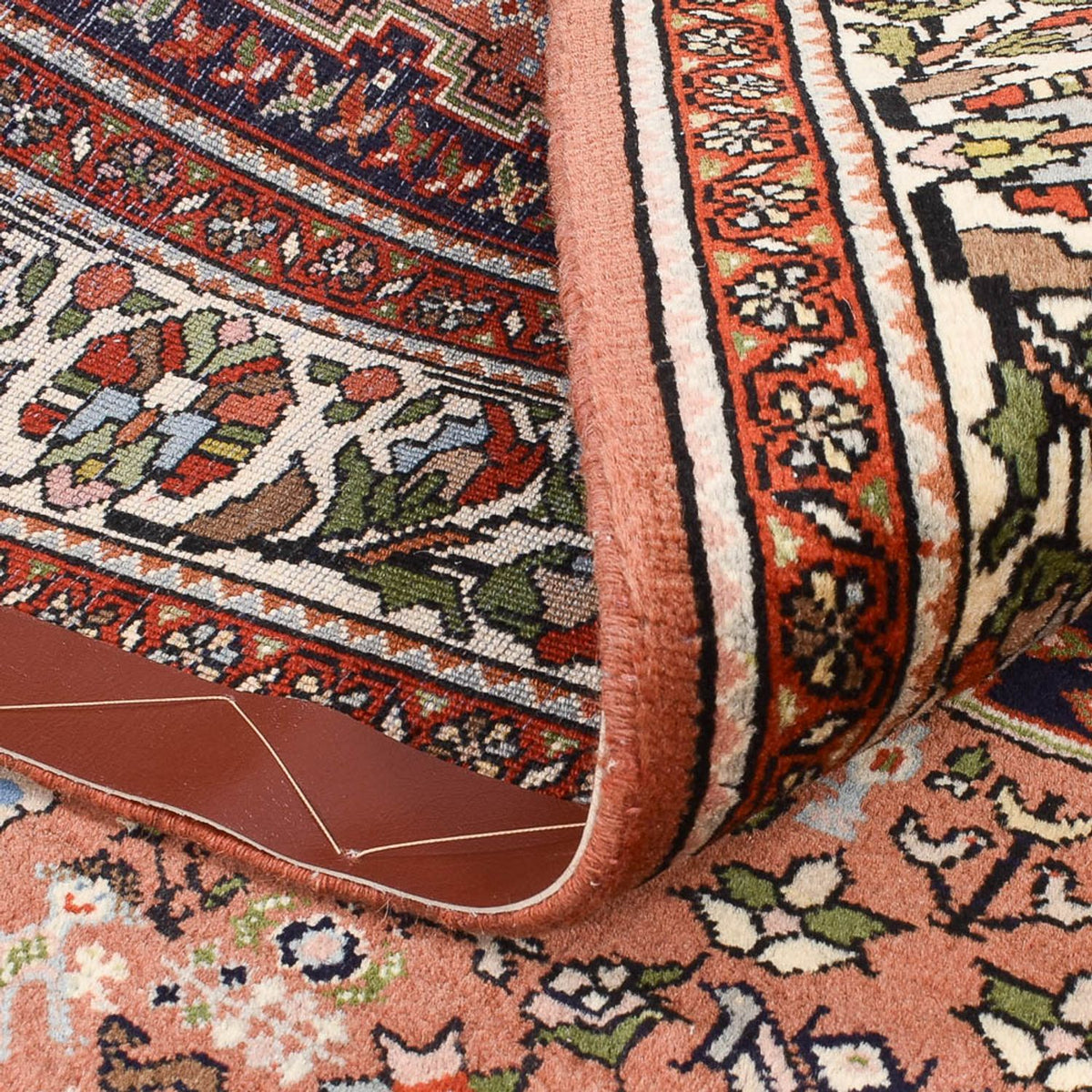 Gabbeh-matta - Kashkuli Persiska - 205 x 153 cm - ljusröd