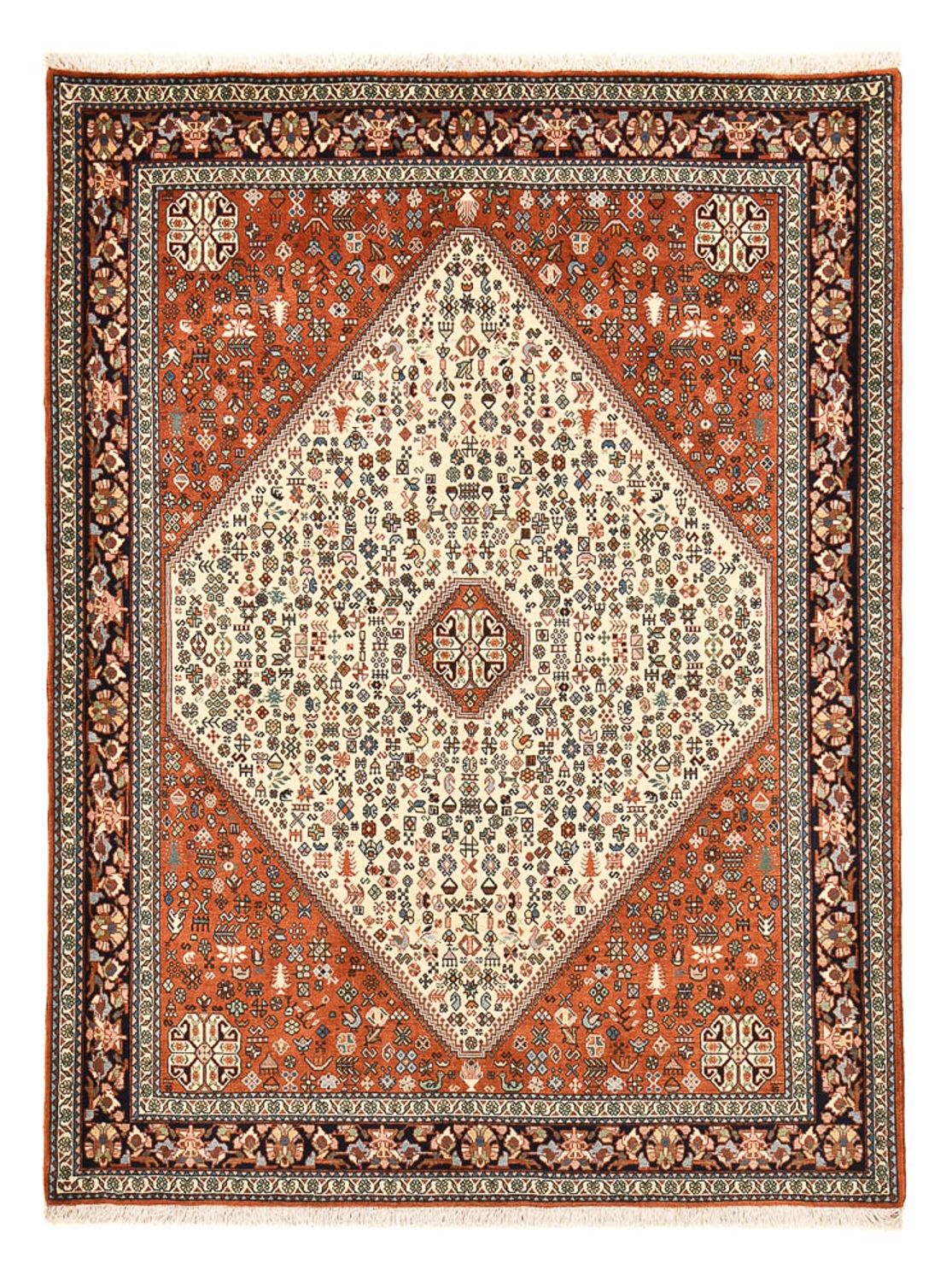 Gabbeh-matta - Kashkuli Persiska - 208 x 156 cm - flerfärgad