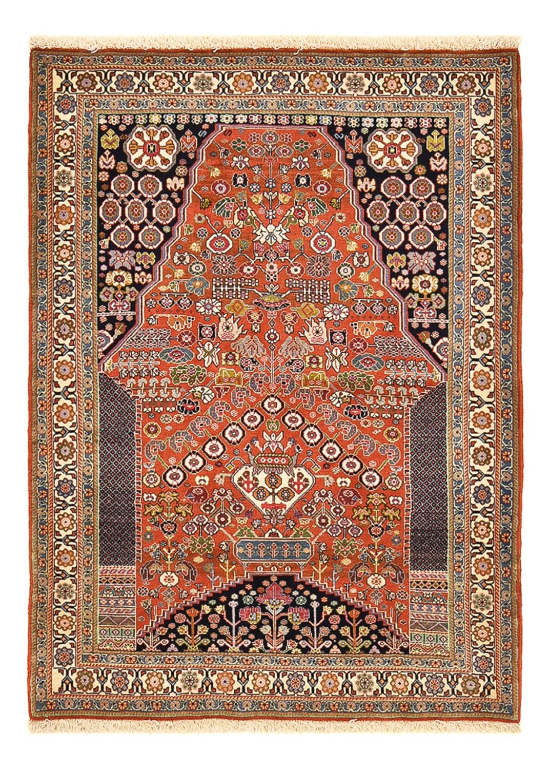 Gabbeh-matta - Kashkuli Persiska - 158 x 114 cm - flerfärgad