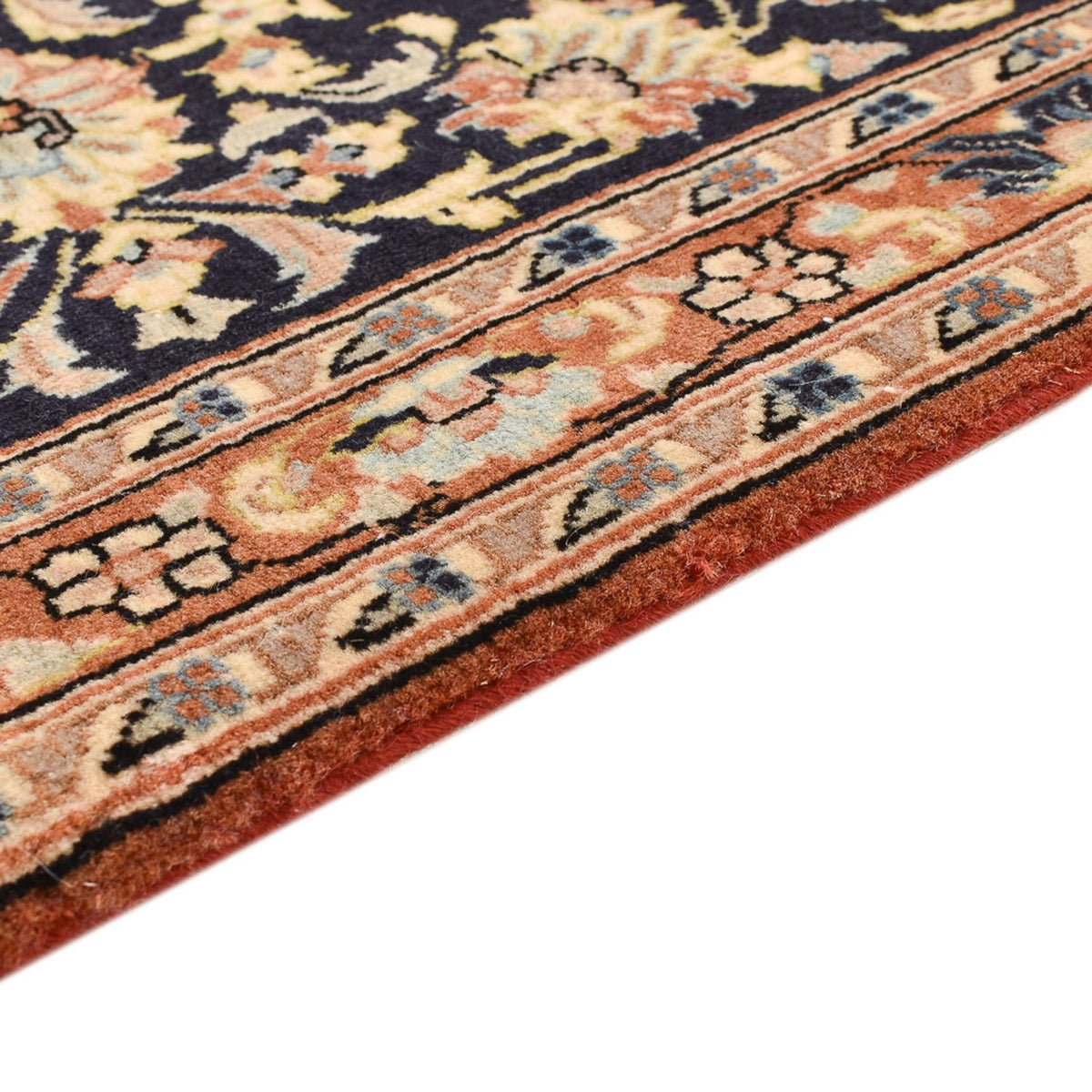Runner Persisk matta - Ghom - Kunglig - 210 x 50 cm - mörk beige