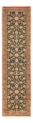 Runner Persisk matta - Ghom - Kunglig - 200 x 50 cm - mörk beige