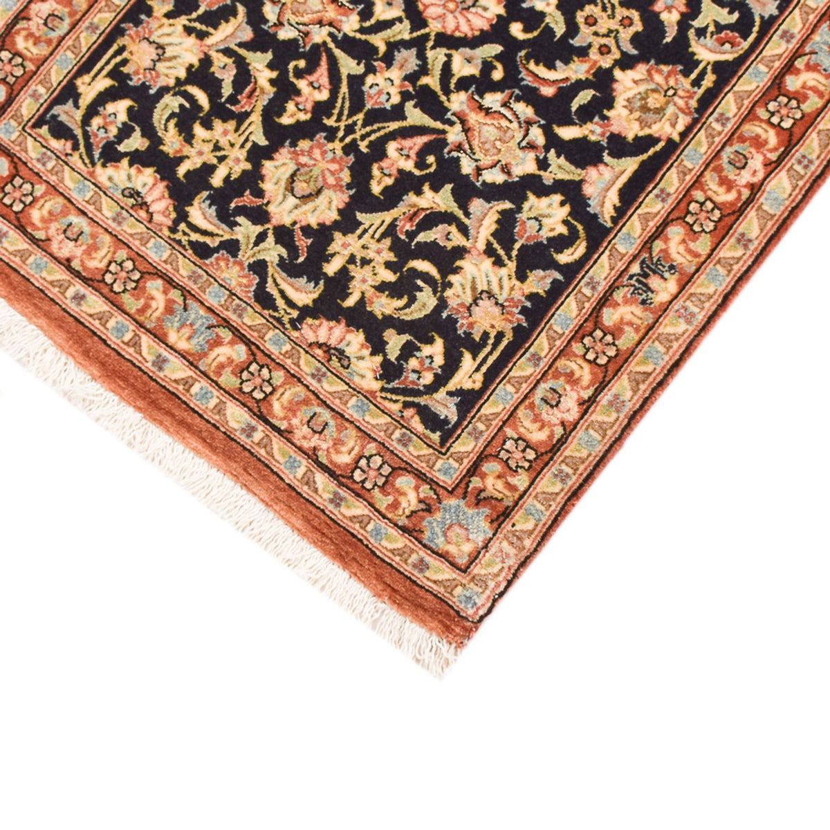Runner Persisk matta - Ghom - Kunglig - 200 x 50 cm - mörk beige