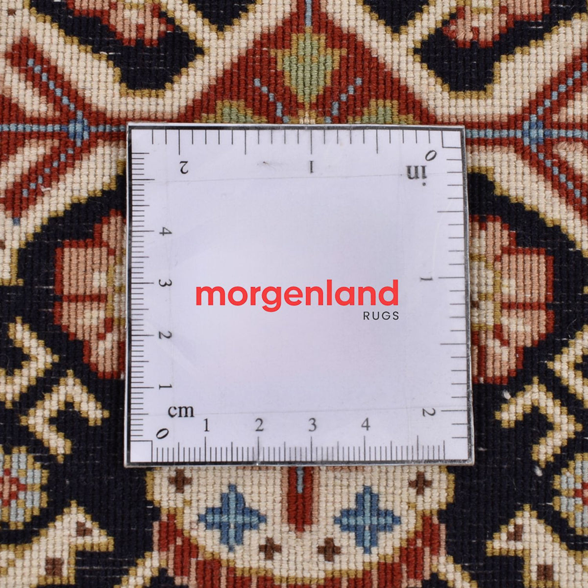 Runner Persisk matta - Ghom - Kunglig - 205 x 50 cm - mörk beige