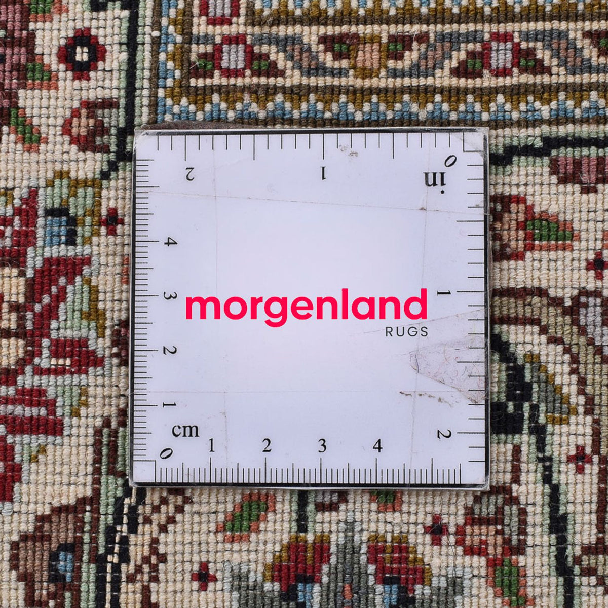 Persisk matta - Tabriz - Royal - 351 x 250 cm - bordeaux röd