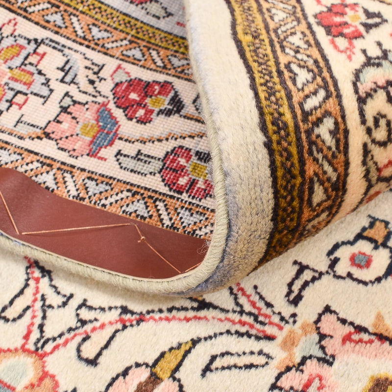 Persisk matta - Ghom - 156 x 106 cm - grädde