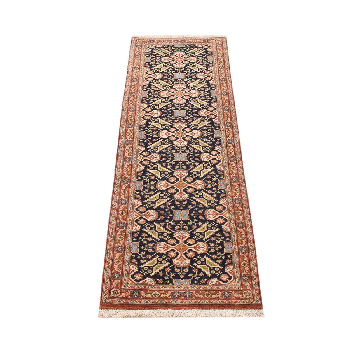 Runner Persisk matta - Ghom - Kunglig - 200 x 51 cm - mörk beige
