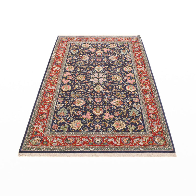 Persisk matta - Isfahan - Premium - 220 x 140 cm - mörkblå