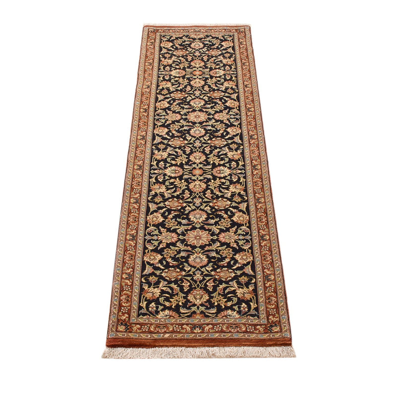 Runner Persisk matta - Ghom - Kunglig - 205 x 52 cm - mörk beige