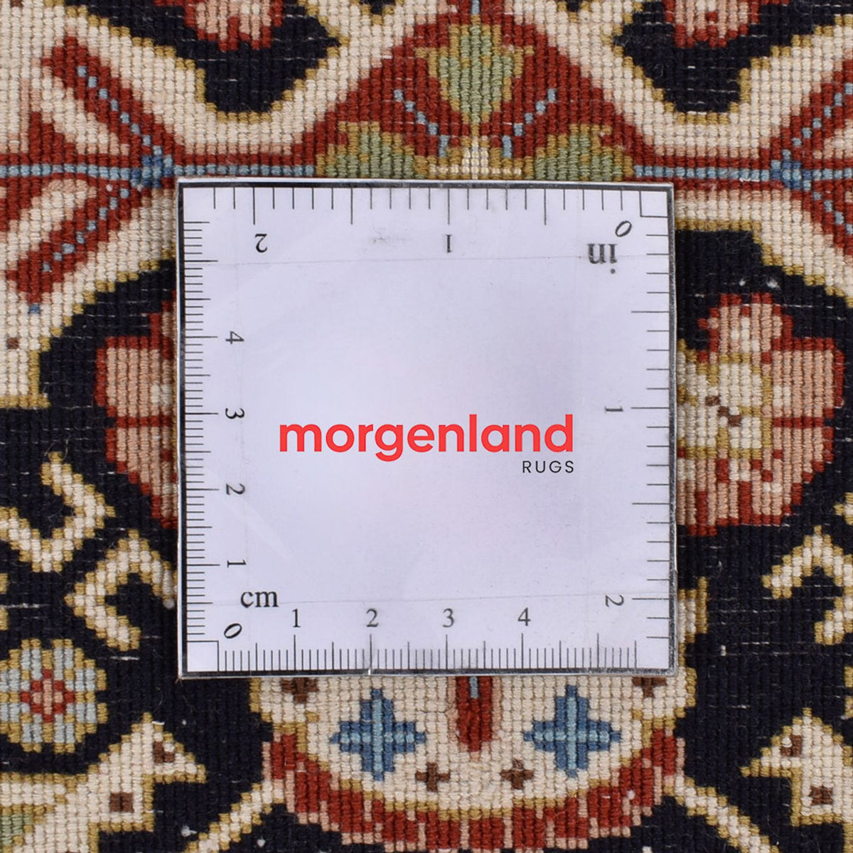 Runner Persisk matta - Ghom - Kunglig - 209 x 50 cm - mörk beige