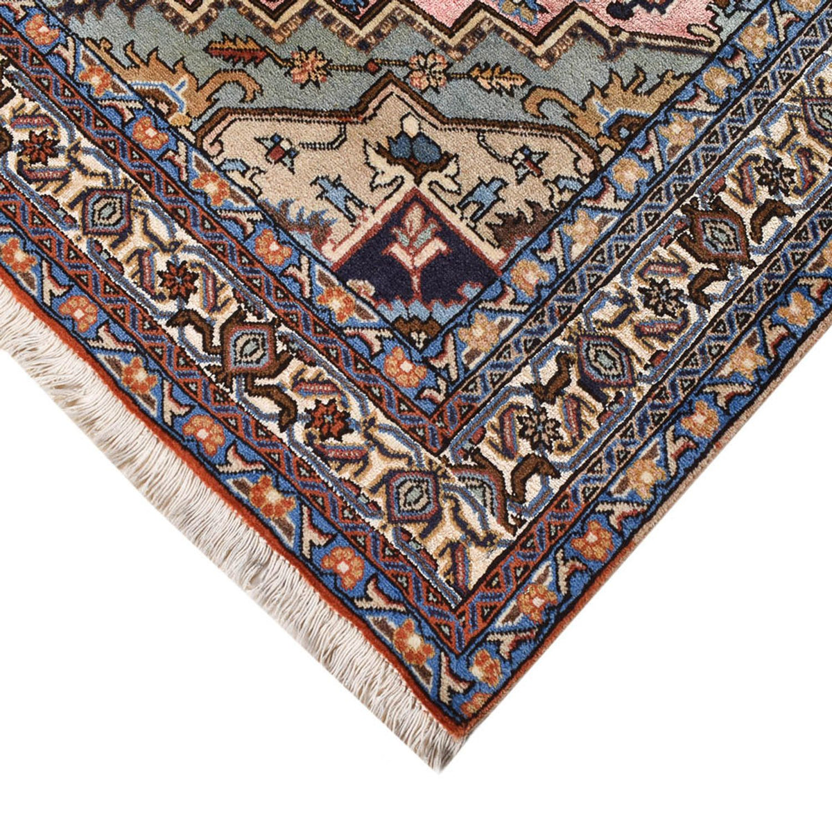 Persisk matta - Nomadic - 196 x 133 cm - ljusröd