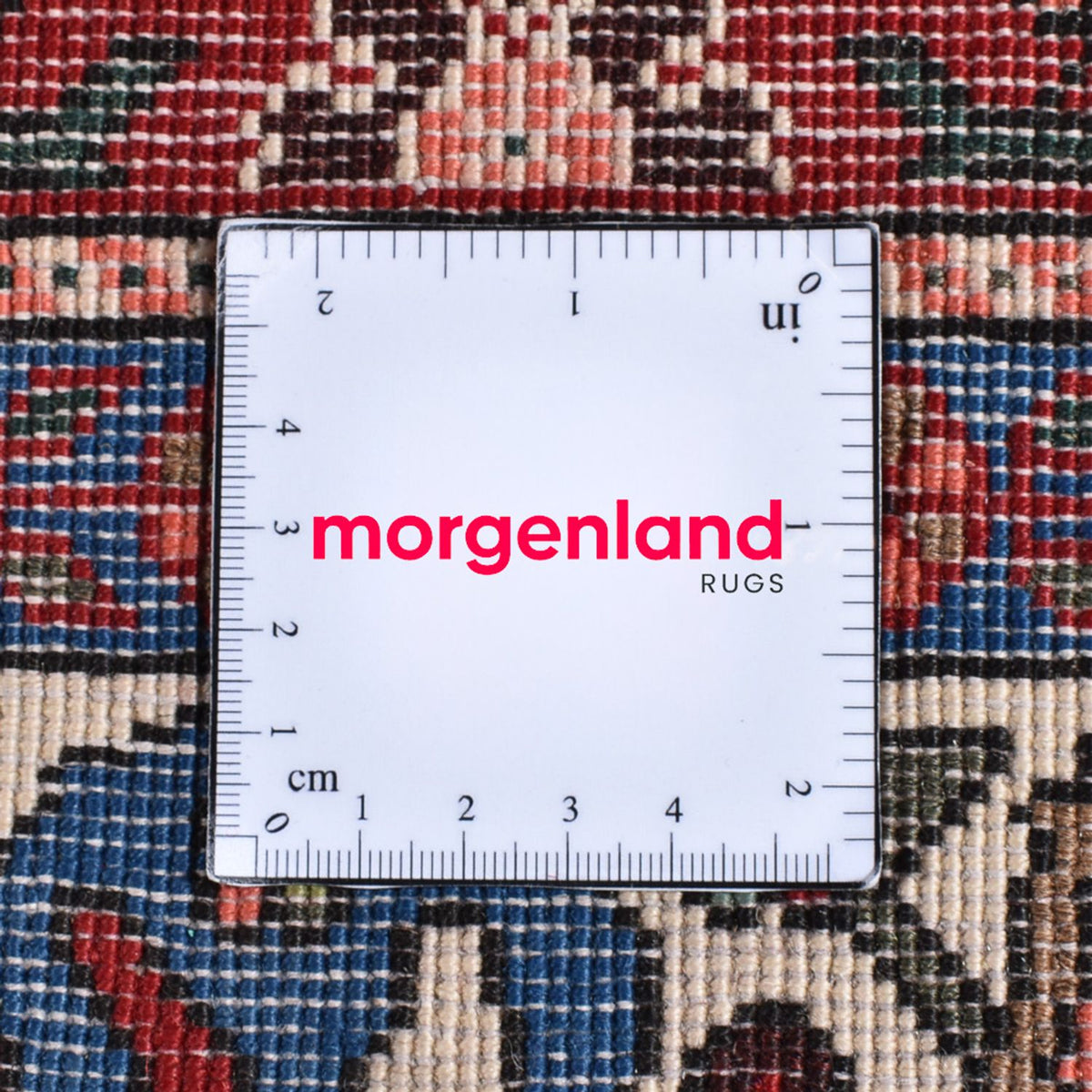 Persisk matta - Bijar - 316 x 204 cm - mörkröd