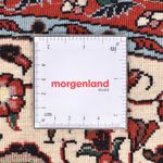 Persisk matta - Bijar runt  - 150 x 150 cm - röd