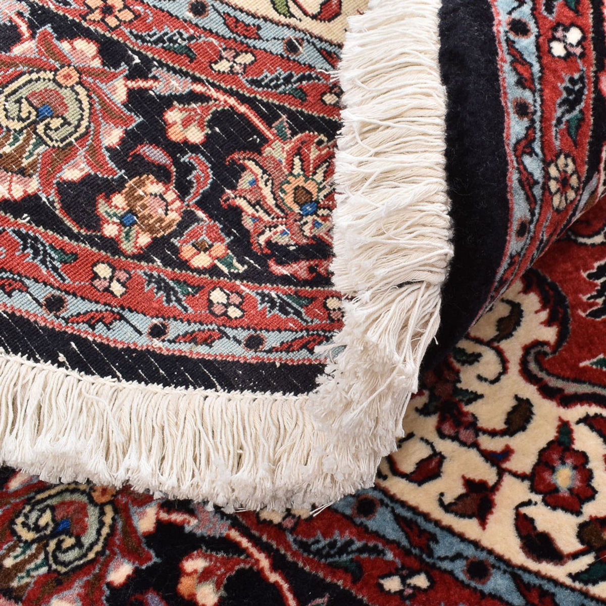 Persisk matta - Bijar runt  - 150 x 150 cm - röd