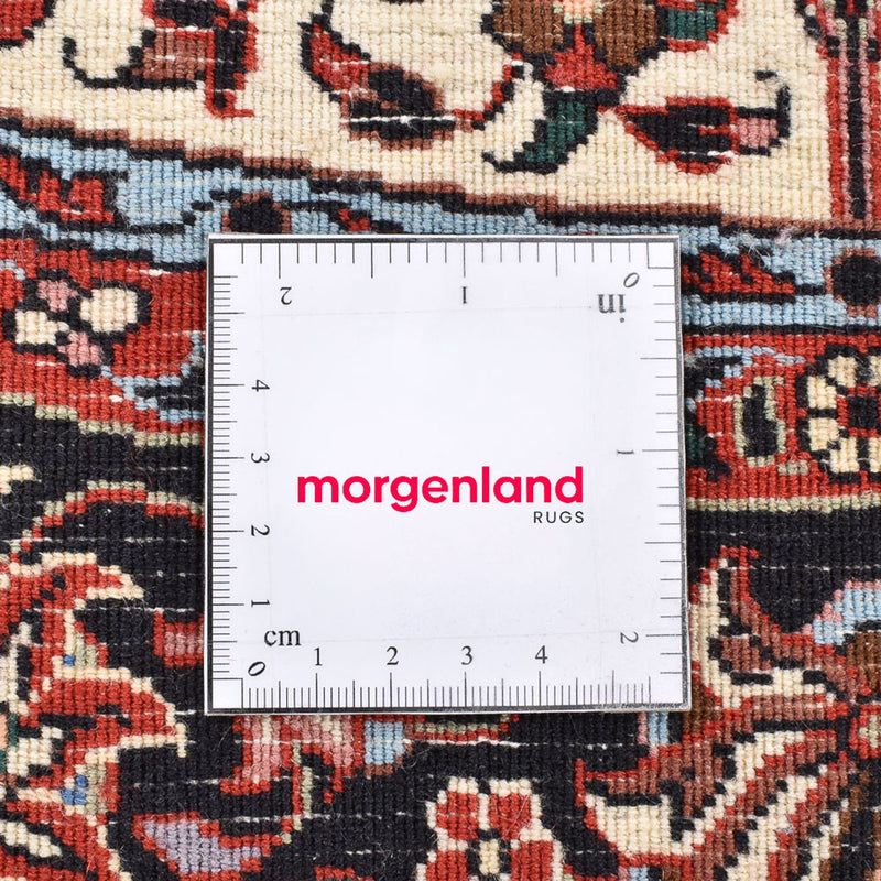 Persisk matta - Bijar runt  - 150 x 150 cm - röd