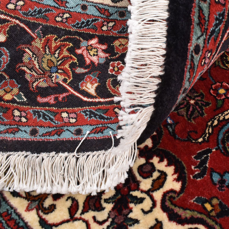 Persisk matta - Bijar runt  - 150 x 150 cm - röd