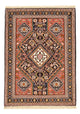 Gabbeh-matta - Kashkuli Persiska - 158 x 110 cm - ljusröd