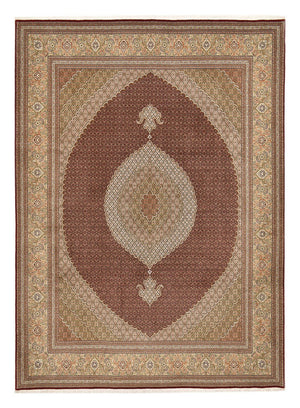 Persisk matta - Tabriz - Royal - 407 x 301 cm - mörk beige