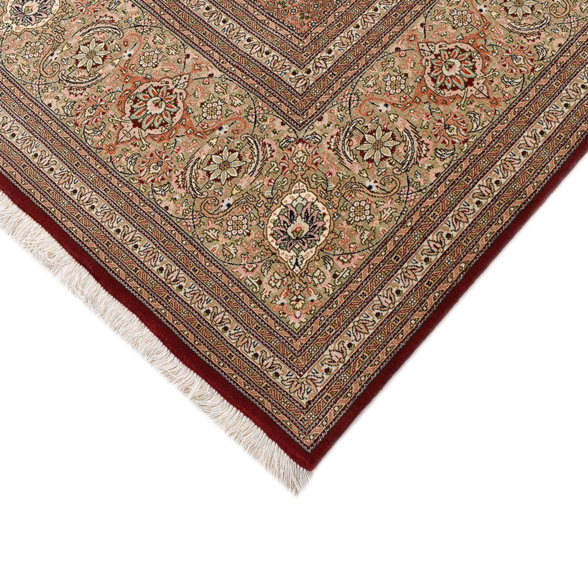 Persisk matta - Tabriz - Royal - 407 x 301 cm - mörk beige