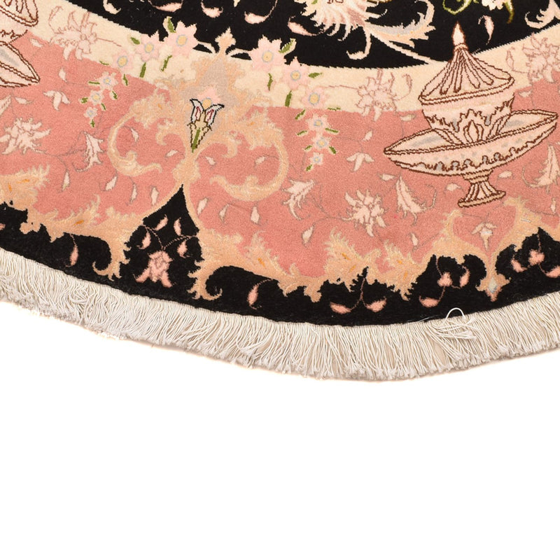 Persisk matta - Tabriz - Premium runt  - 200 x 200 cm - flerfärgad