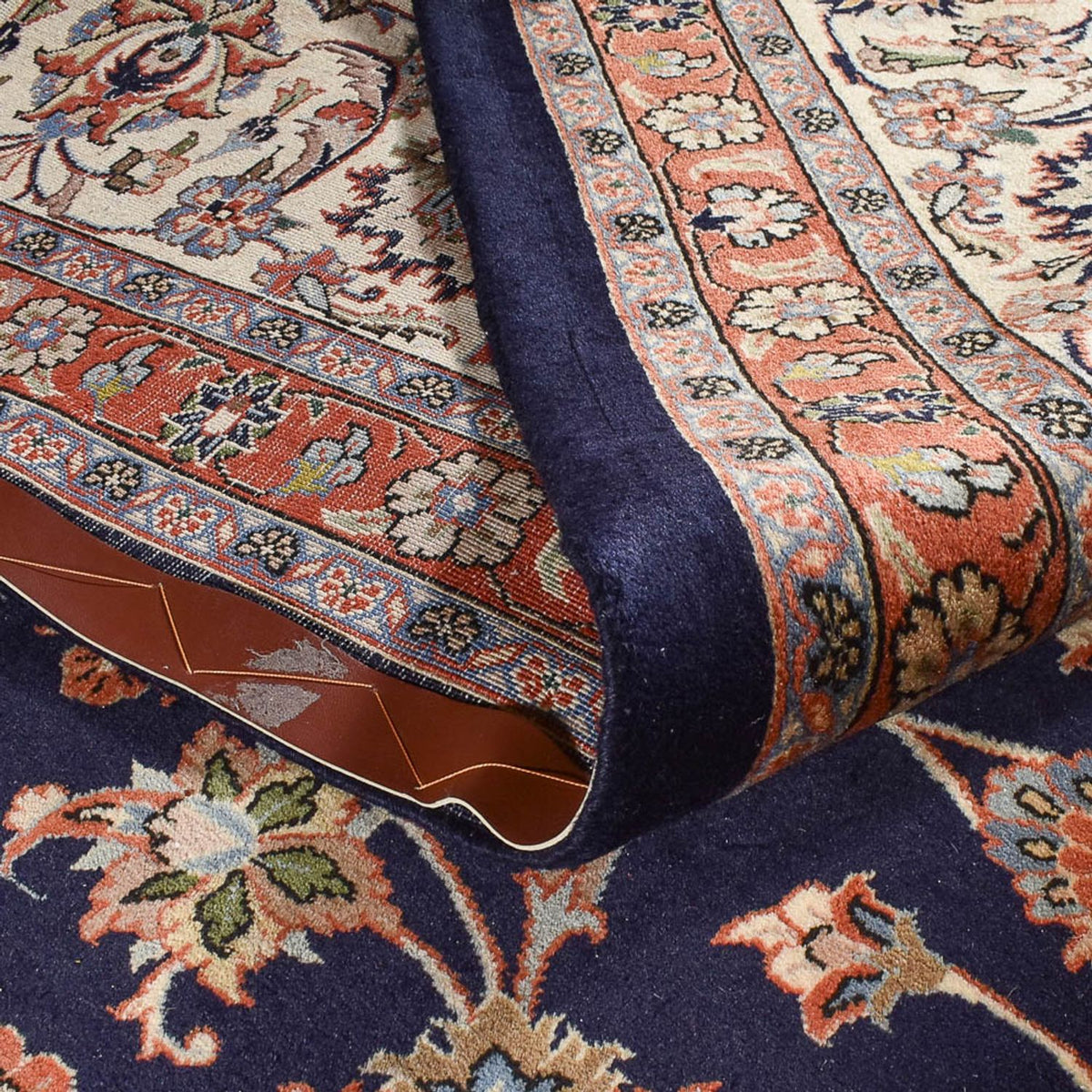 Persisk matta - Classic - Kungliga - 388 x 300 cm - mörkblå