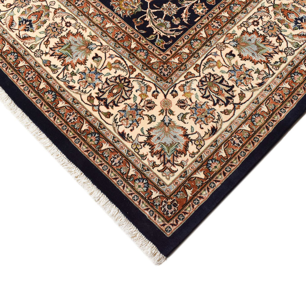 Persisk matta - Classic - Kungliga - 388 x 300 cm - mörkblå