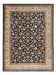 Persisk matta - Classic - Kungliga - 382 x 296 cm - mörkblå