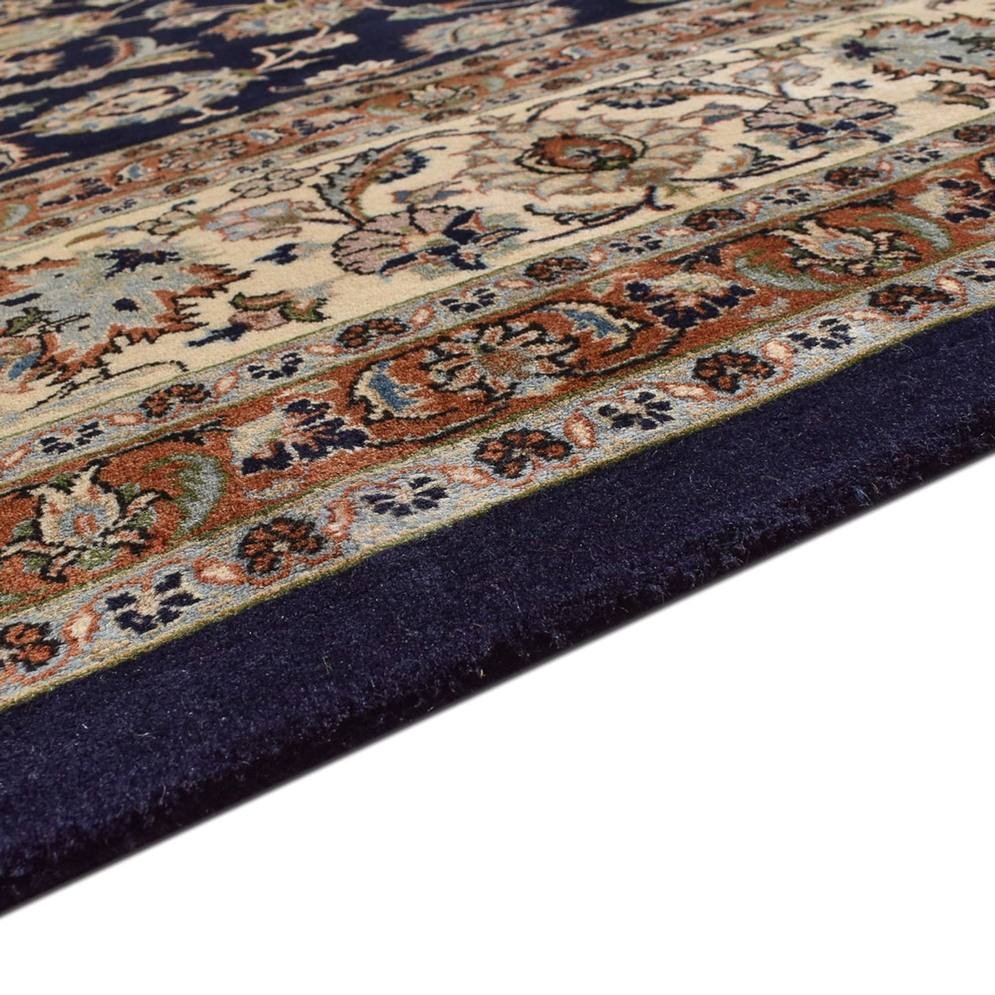 Persisk matta - Classic - Kungliga - 382 x 296 cm - mörkblå