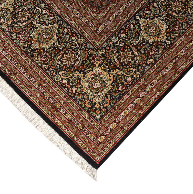 Persisk matta - Tabriz - Royal - 400 x 300 cm - mörk kamel