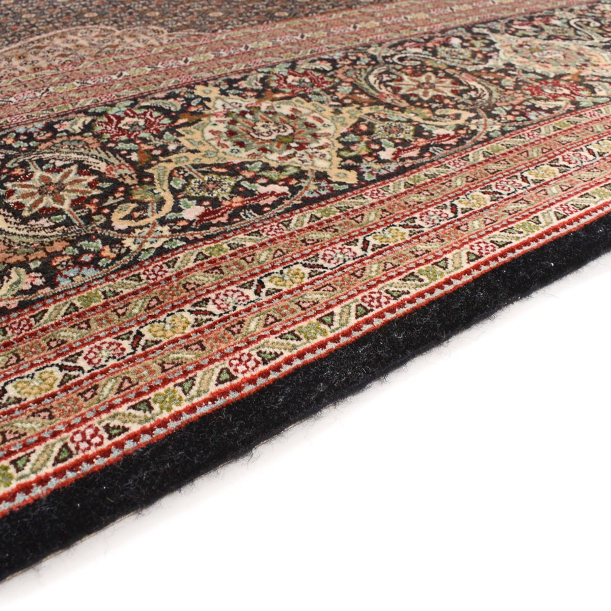 Persisk matta - Tabriz - Royal - 400 x 300 cm - mörk kamel