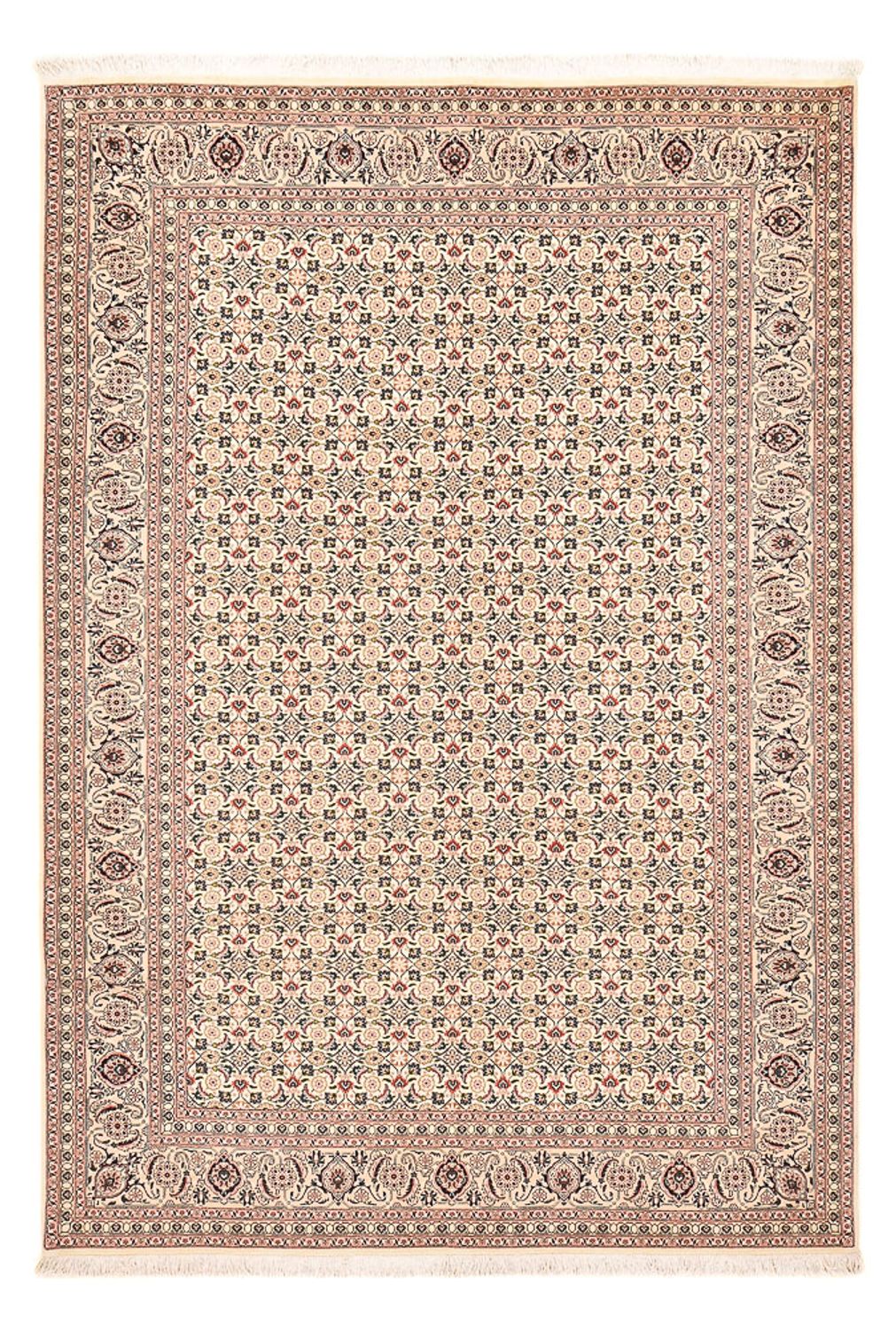 Persisk matta - Tabriz - Royal - 297 x 200 cm - ljusbeige
