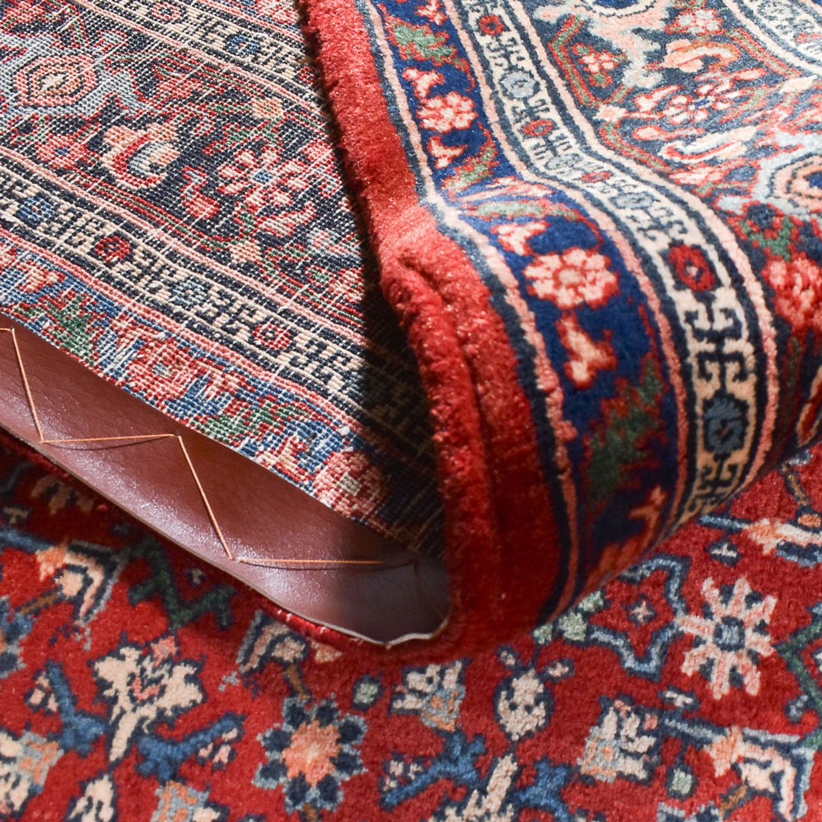 Persisk matta - Bijar - 300 x 221 cm - ljusröd