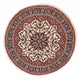Persisk matta - Bijar runt  - 150 x 150 cm - beige