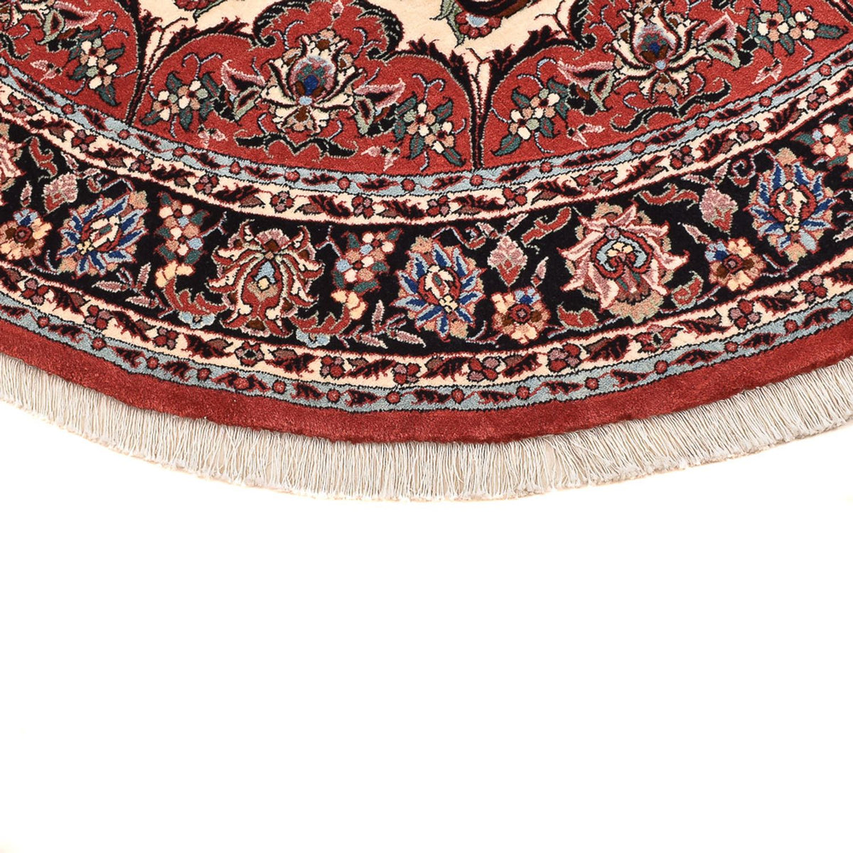 Persisk matta - Bijar runt  - 150 x 150 cm - beige