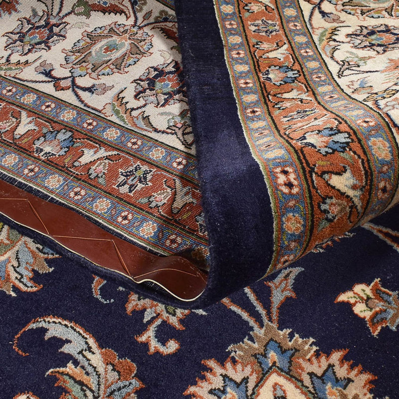 Persisk matta - Classic - Kungliga - 390 x 297 cm - mörkblå