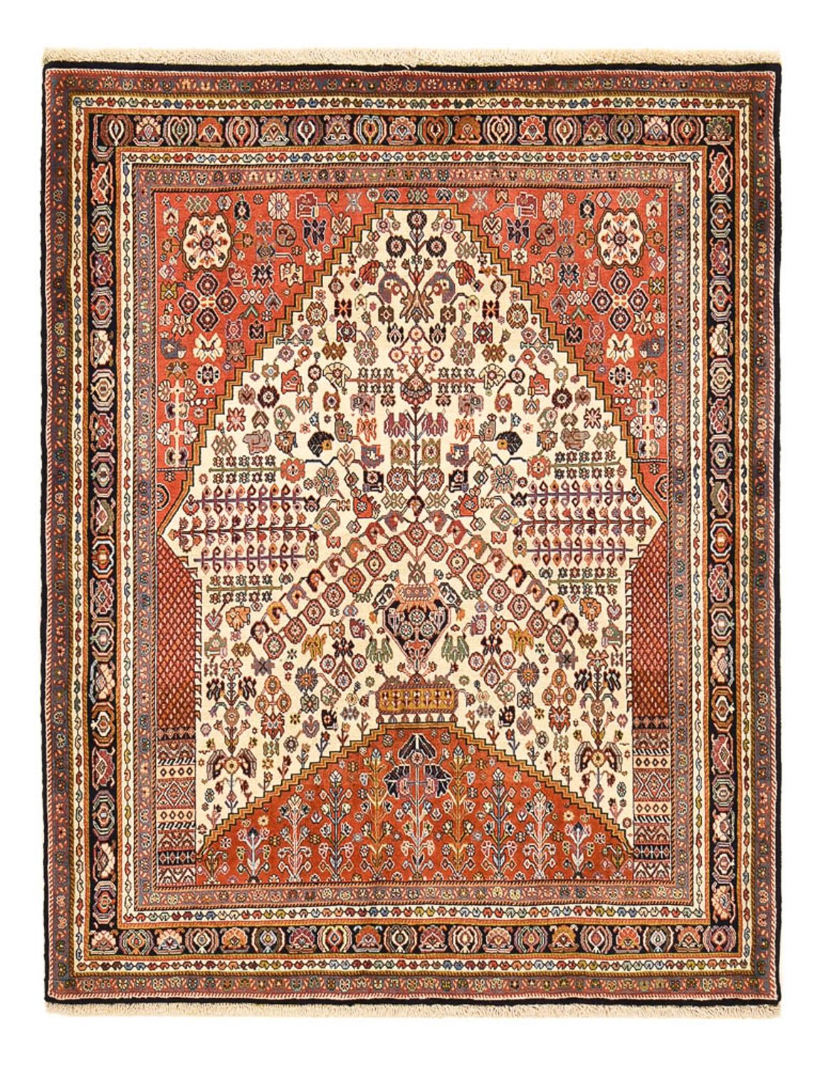 Gabbeh-matta - Kashkuli Persiska - 180 x 143 cm - flerfärgad