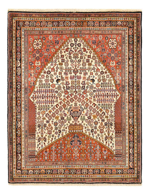 Gabbeh-matta - Kashkuli Persiska - 180 x 143 cm - flerfärgad
