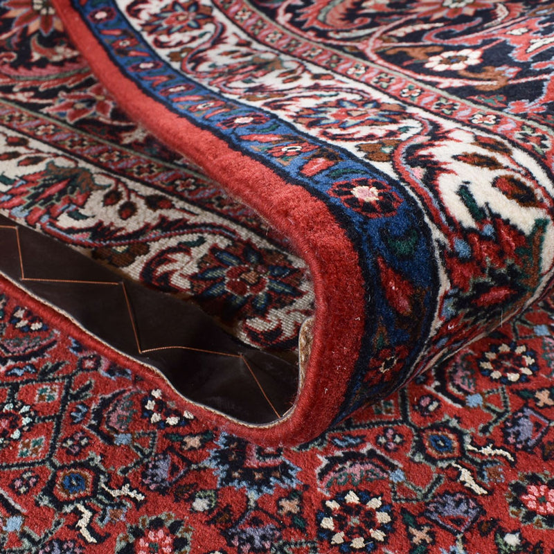 Persisk matta - Bijar - 490 x 350 cm - bordeaux röd